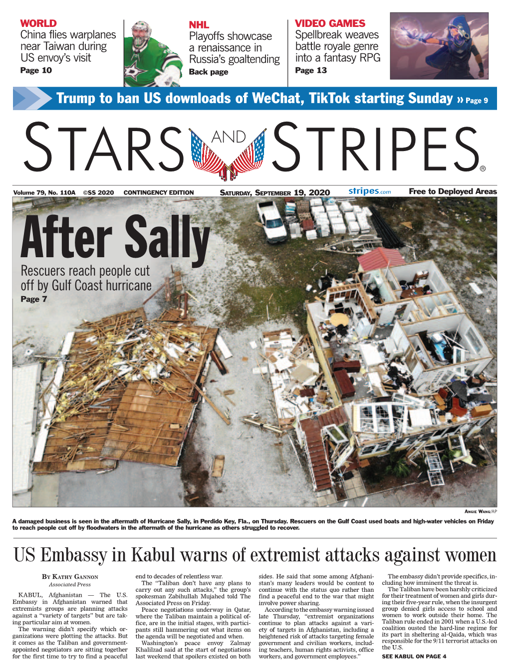 After Sally Rescuers Reach People Cut Off by Gulf Coast Hurricane Page 7