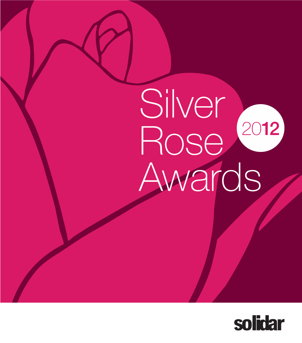 SOLIDAR Silver Rose Awards 2012