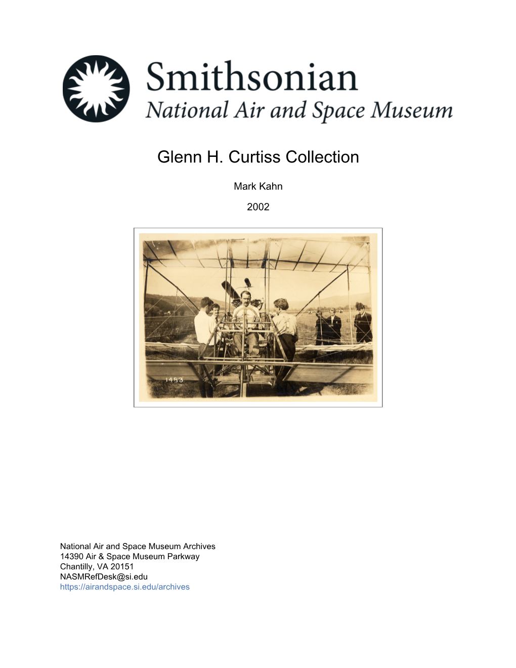 Glenn H. Curtiss Collection