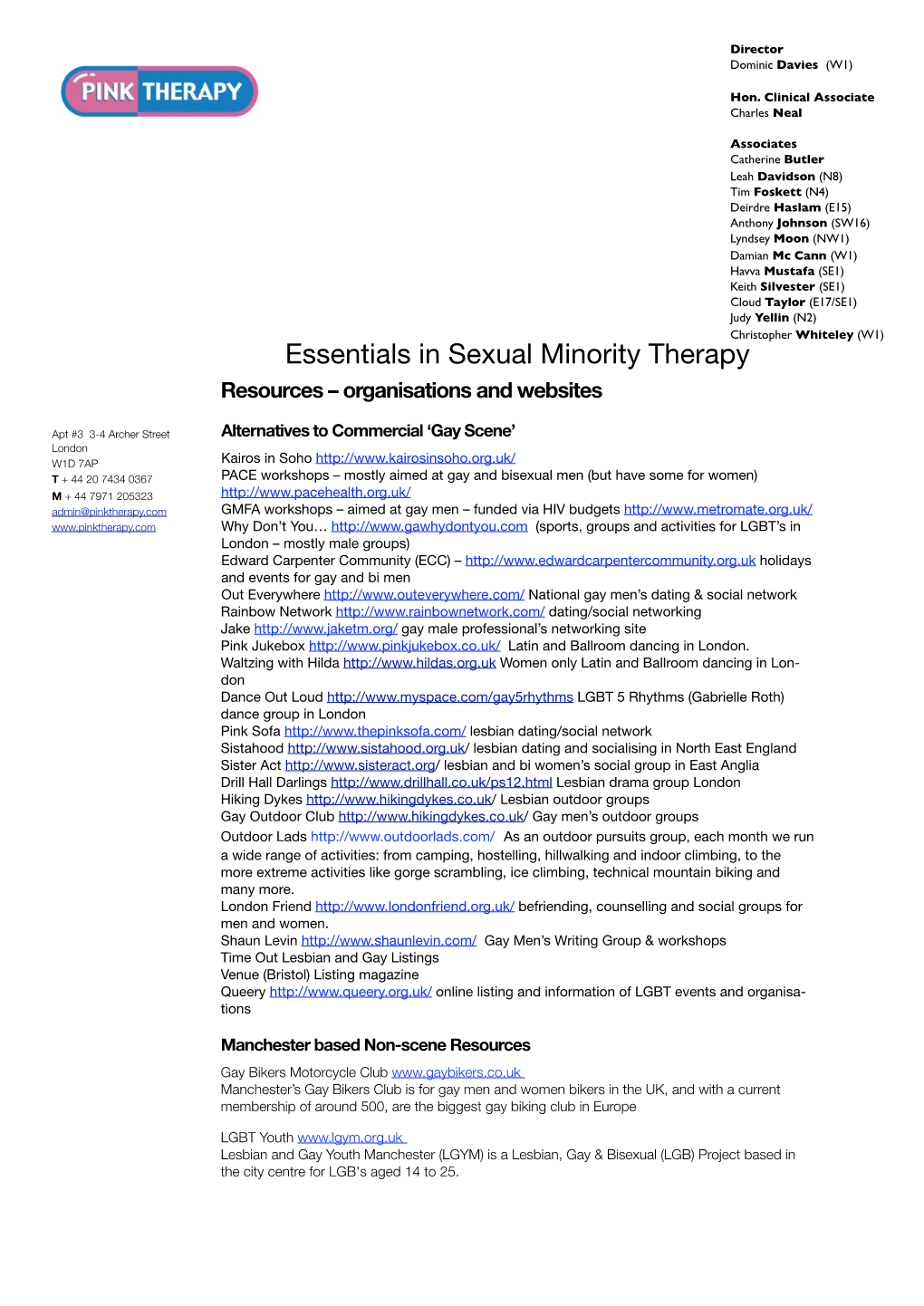 LGBT Resources Dec08