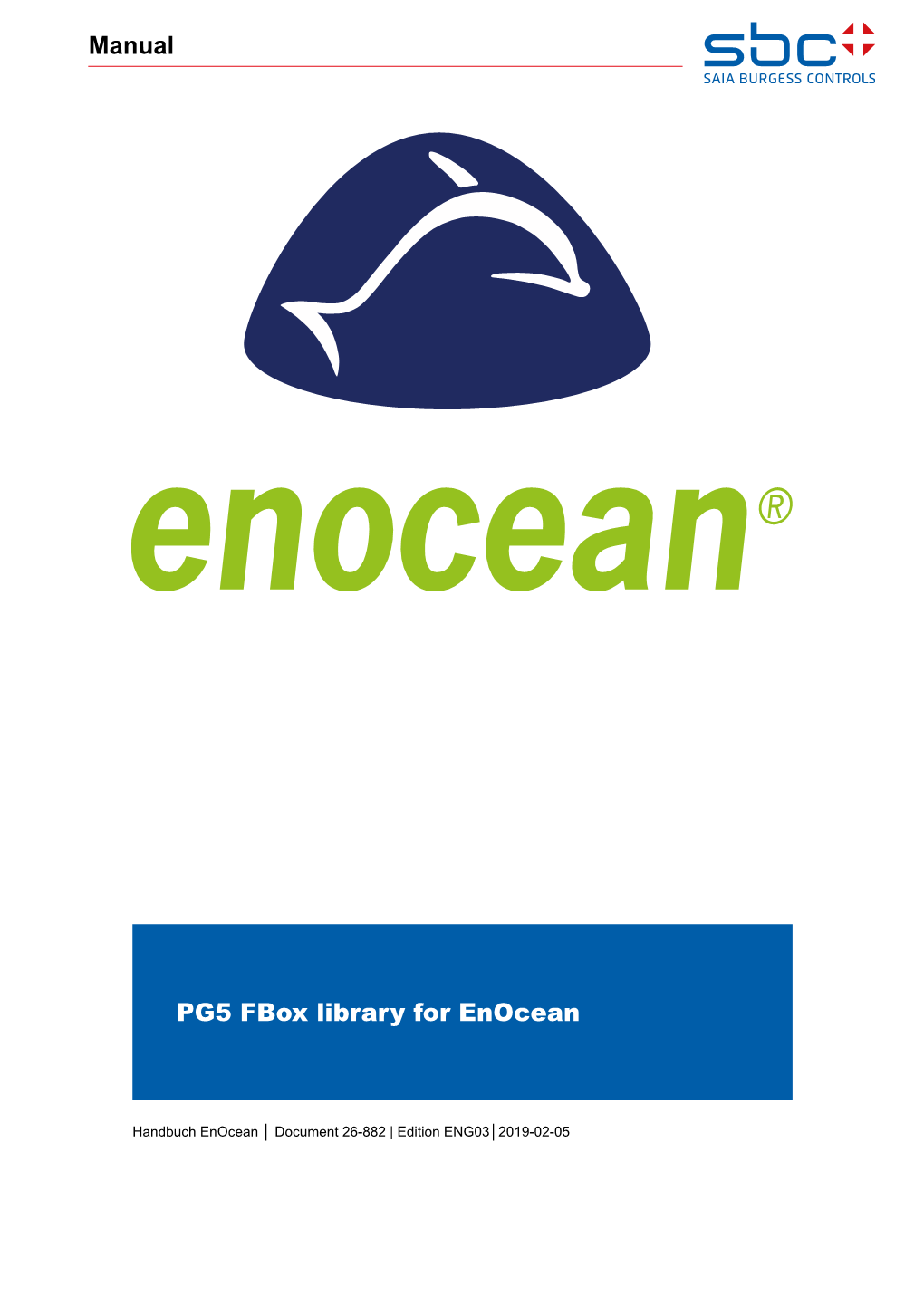 PG5 Fbox Library for Enocean Manual