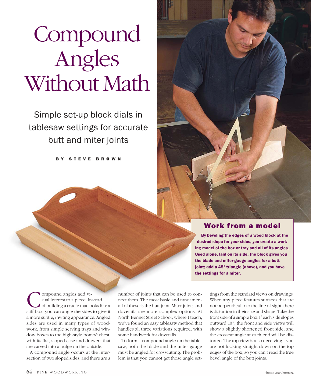 Compound Angles Without Math