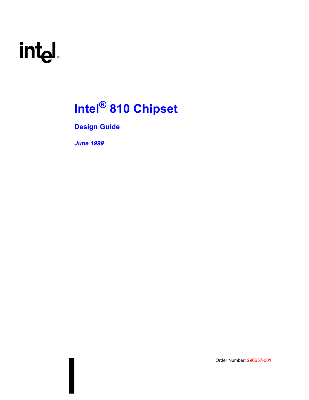Intel 810 Chipset Systems
