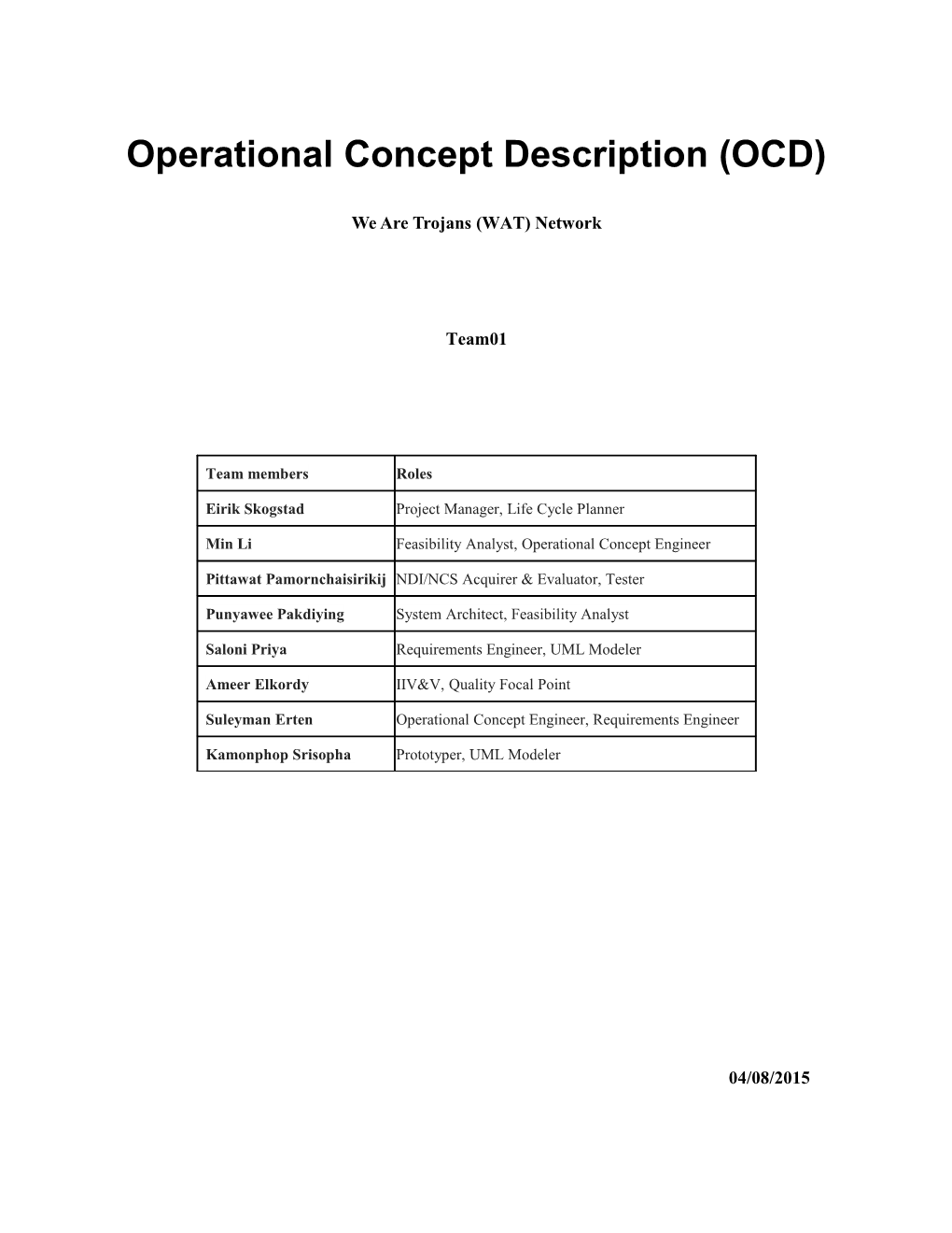 Operational Concept Description (OCD) s4