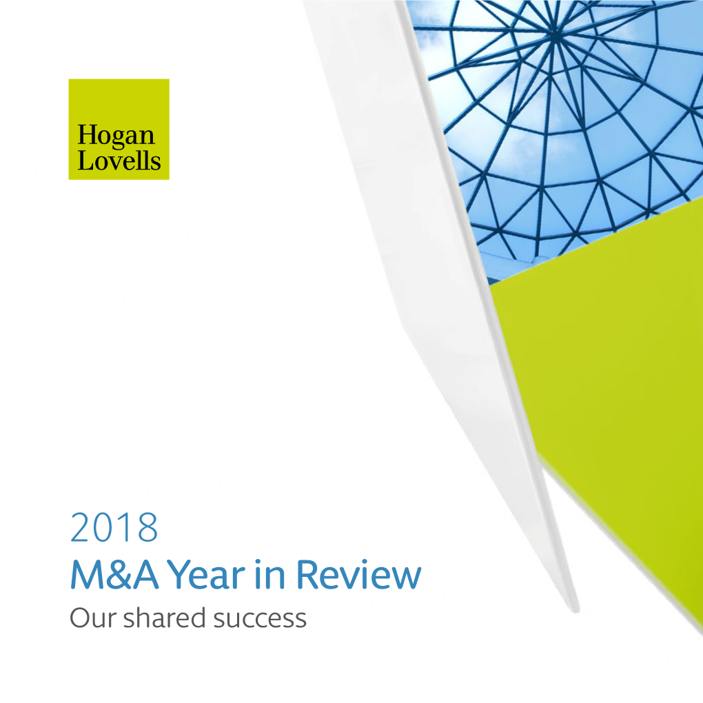 2018 M&A Year in Review