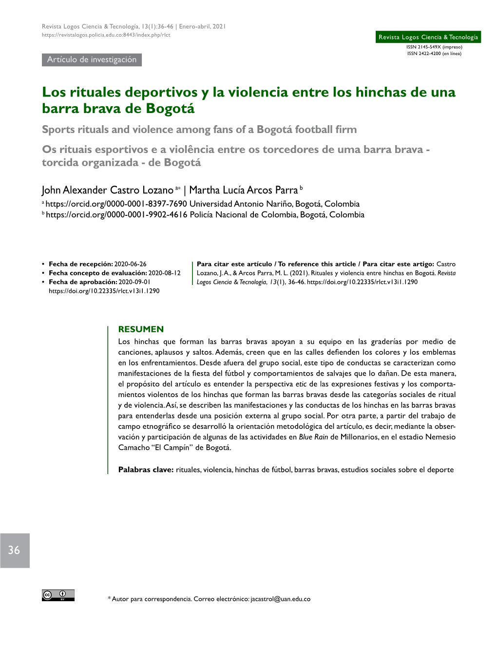 Los Rituales Deportivos Y La Violencia Entre Los Hinchas De Una Barra