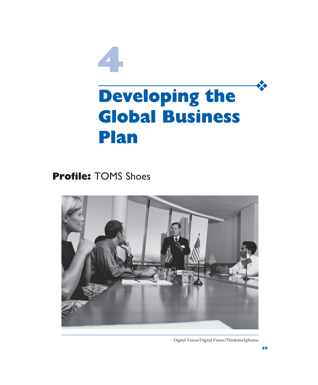 Developing the Global Business Plan