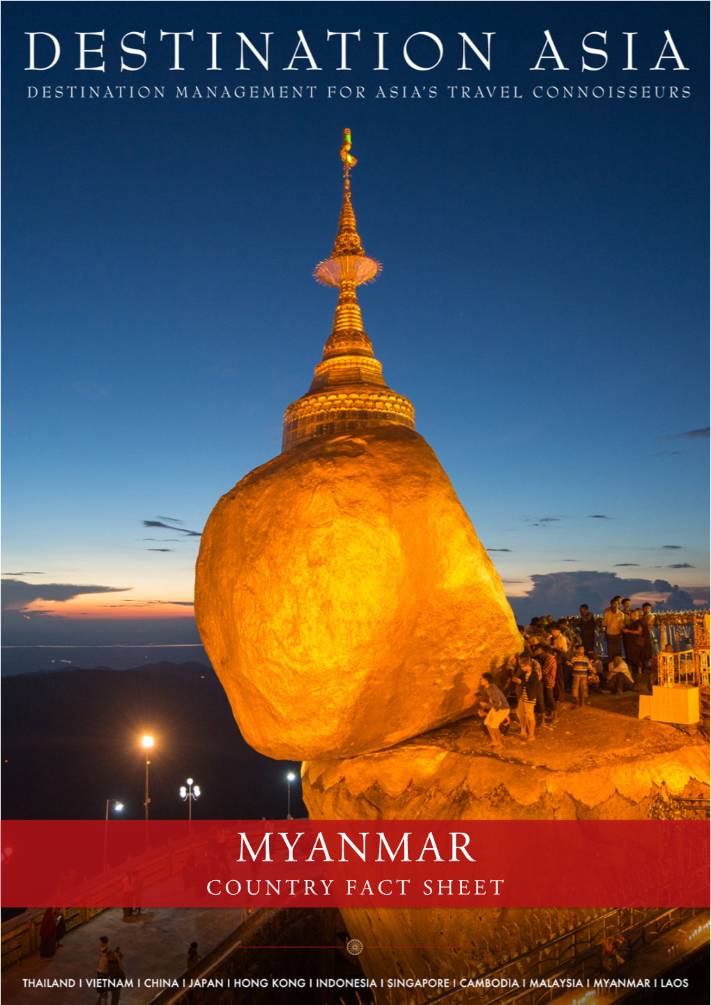 Myanmar Country Fact Sheet About Myanmar