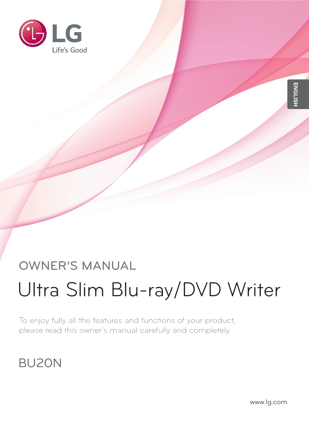 Ultra Slim Blu-Ray/DVD Writer