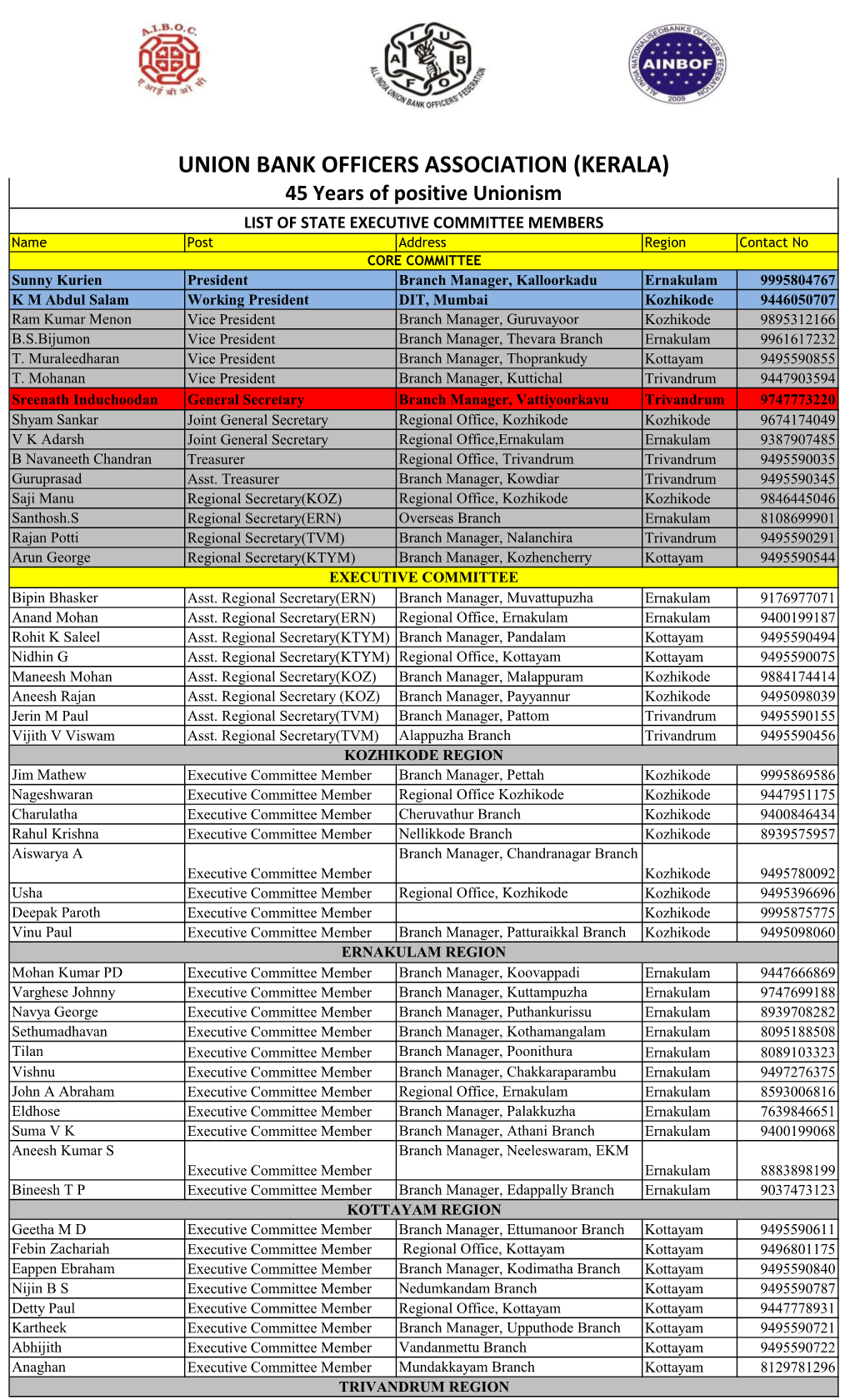 Executive Committee Final