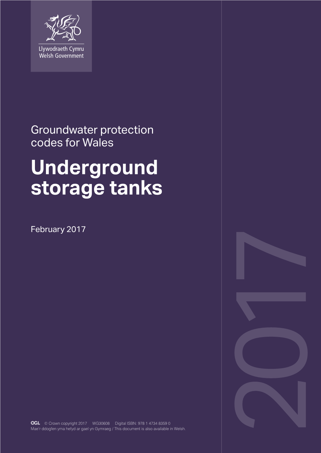 Groundwater Protection Codes for Wales Underground Storage Tanks
