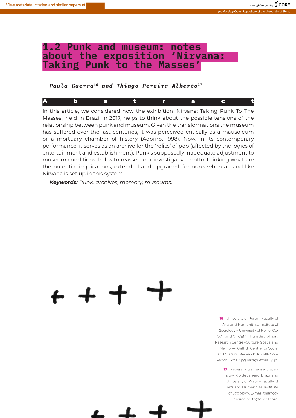 1.2 Punk and Museum: Notes About the Exposition 'Nirvana: Taking