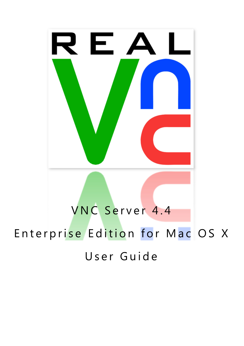 VNC Server 4.4 Enterprise Edition for Mac OS X User Guide