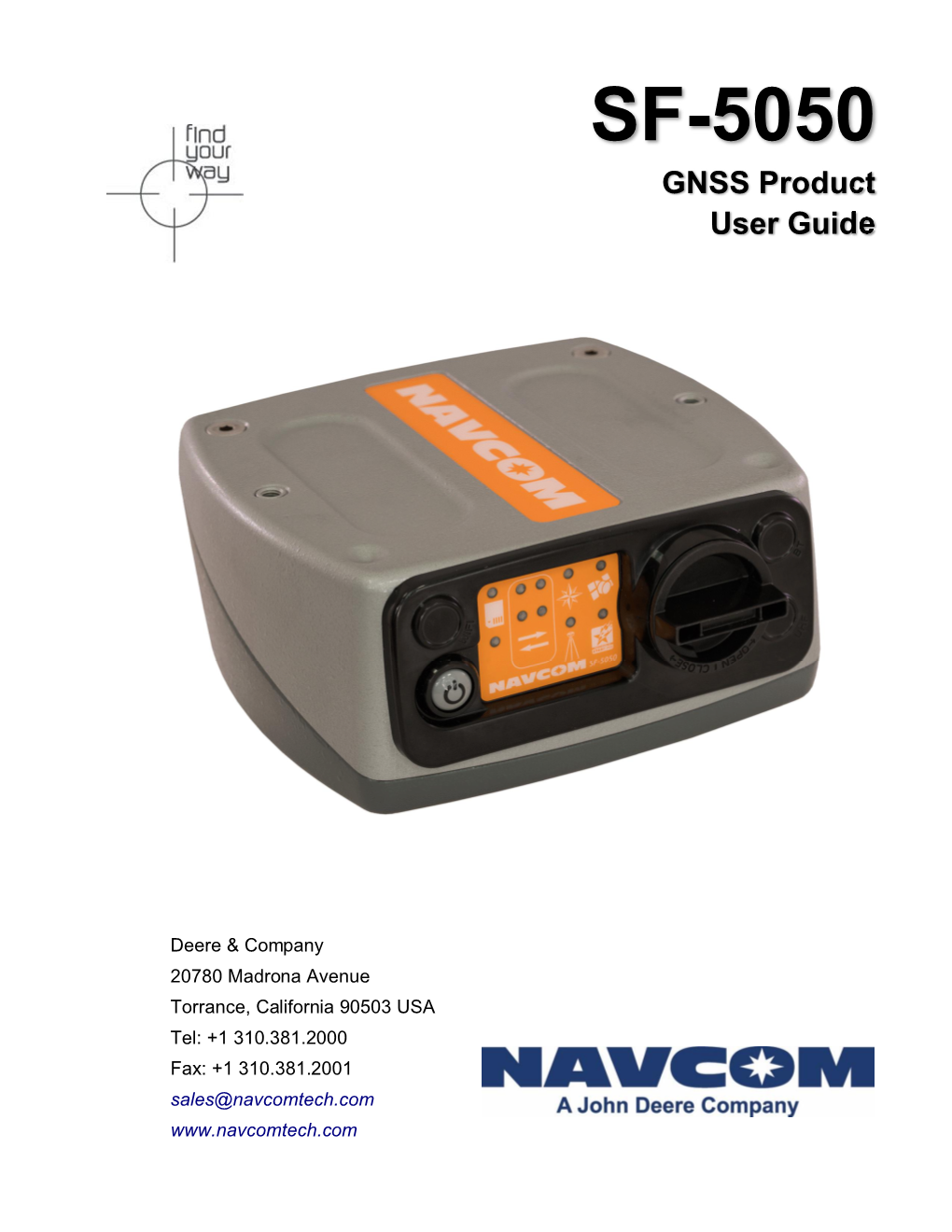 SF-5050 GNSS Products User Guide, Appendix E