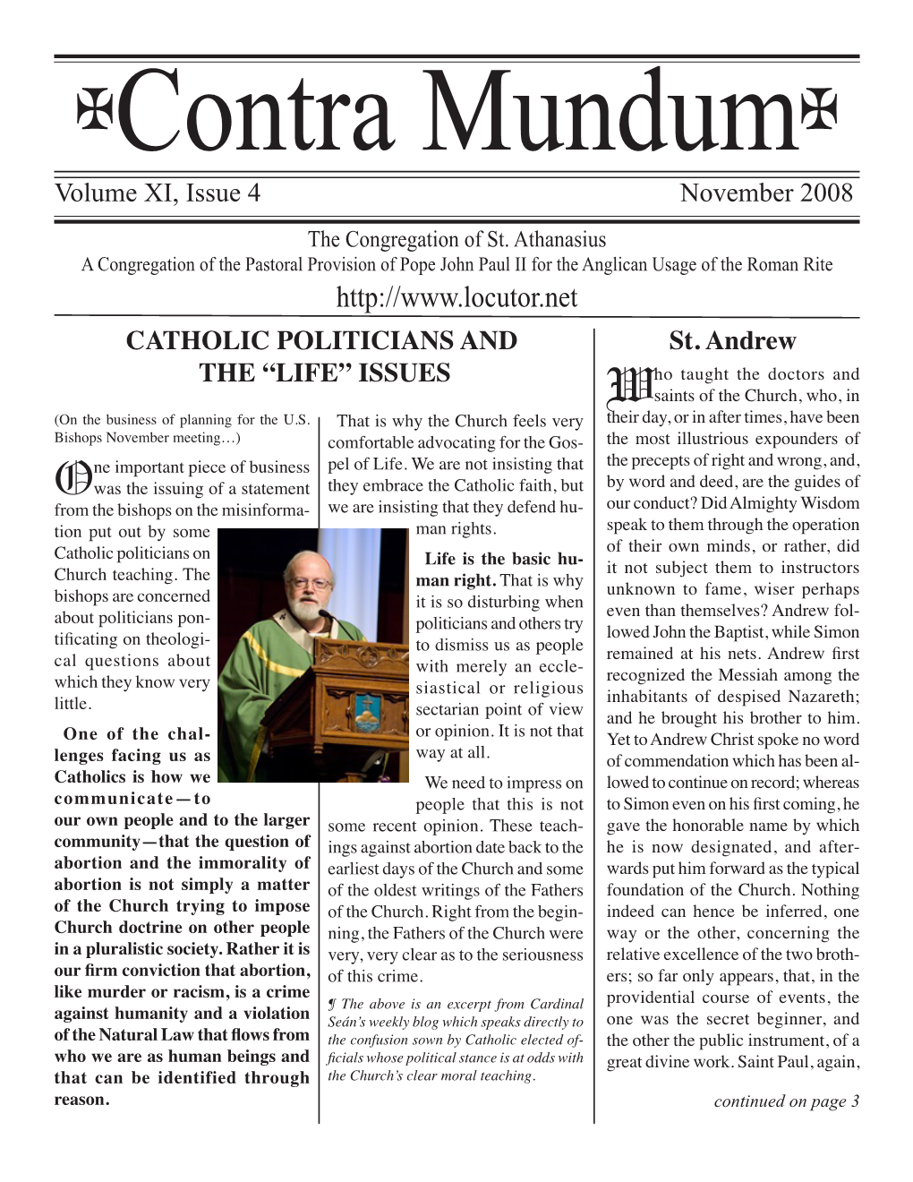 Issue 4. November 2008