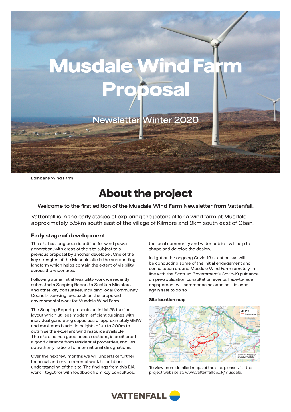 Musdale Wind Farm Proposal