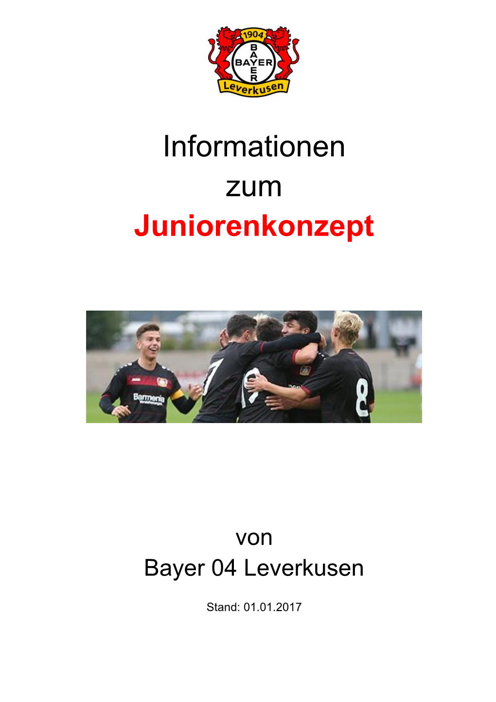 Informationen Zum Juniorenkonzept