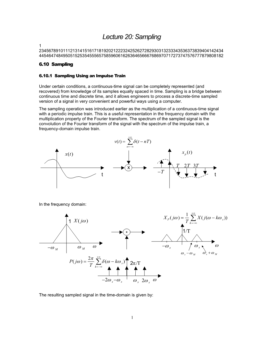 Lecture 10: Impulse Response of a Differential LTI System