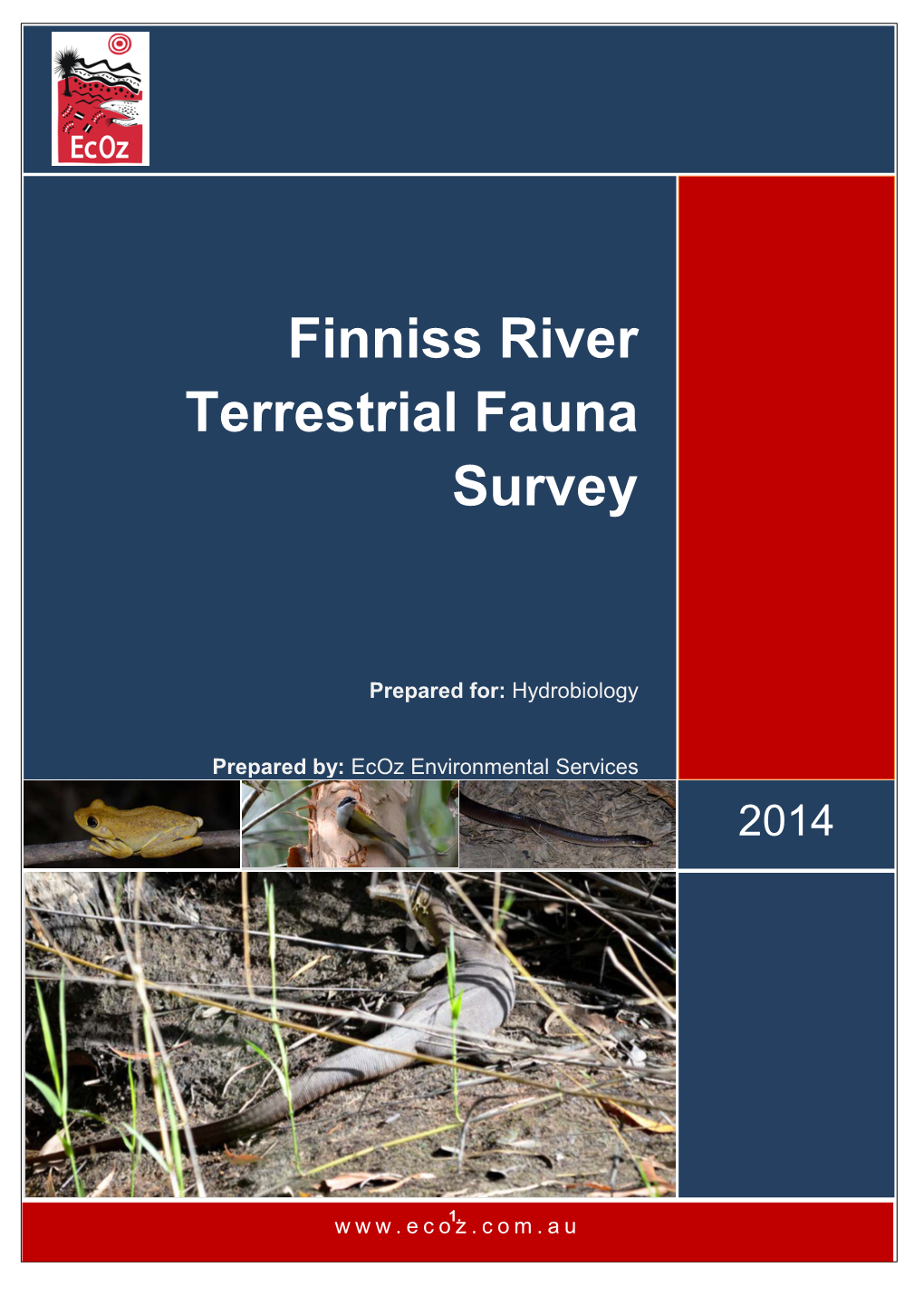 Finniss River Terrestrial Fauna Survey