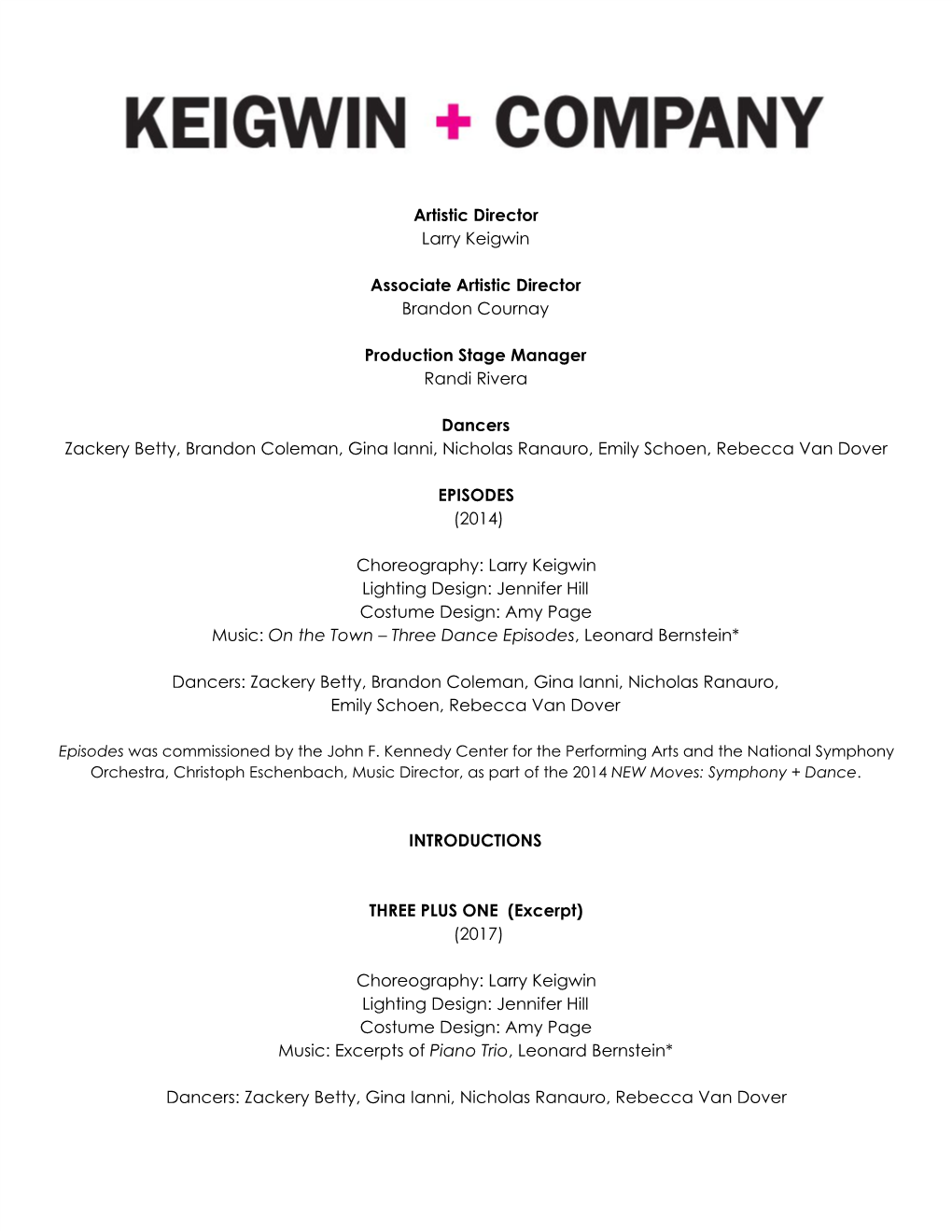 Keigwin Program