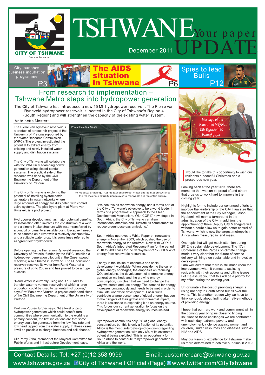 Tshwane Update Edition 12.Pdf