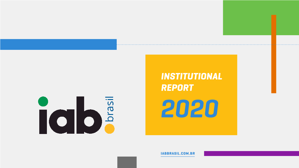Institutional Report 2020