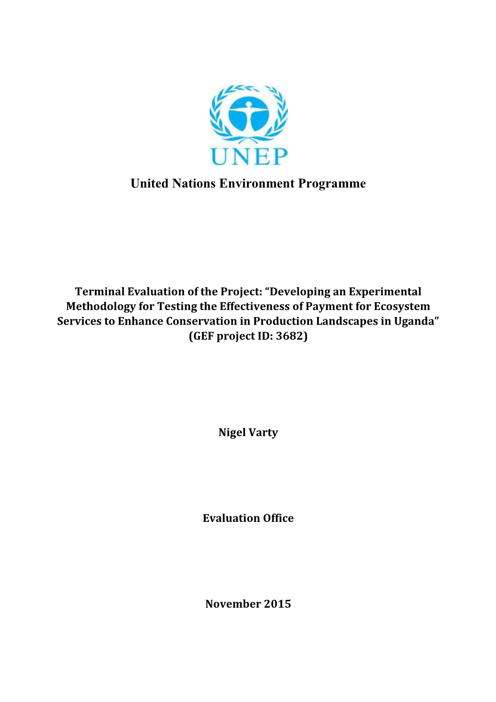 United Nations Environment Programme