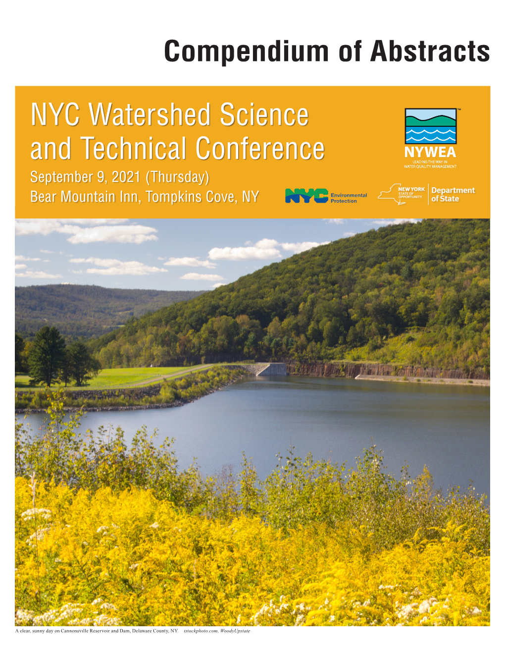 NYC Watershed Science and Technical Conference September 9, 2021 (Thursday) Bear Mountain Inn, Tompkins Cove, NY