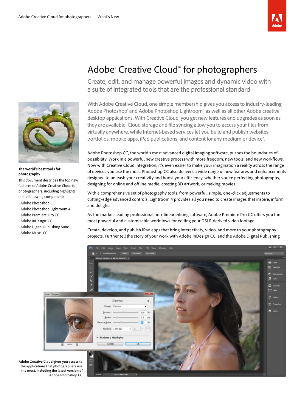 Adobe Creative Cloud for Photographers — What’S New