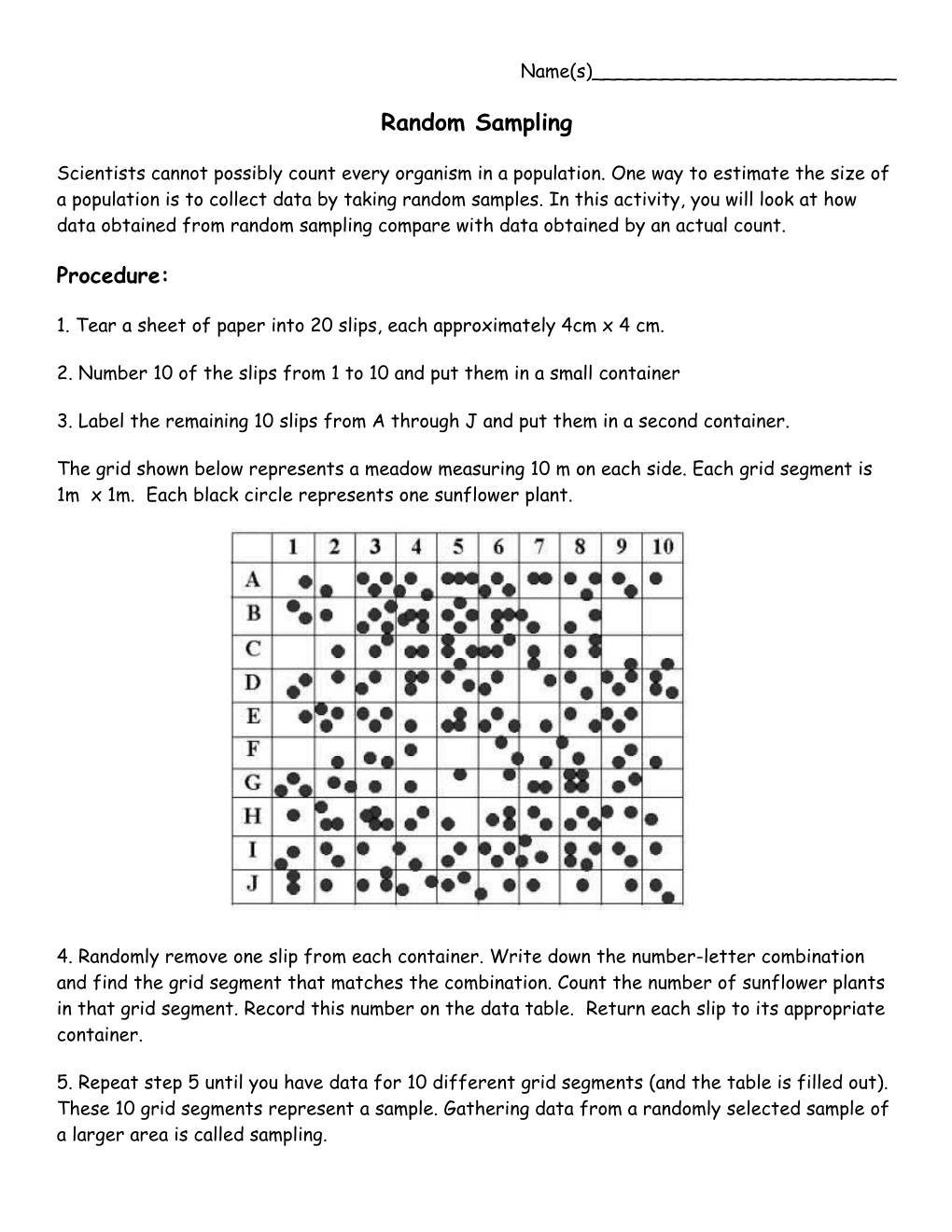 1. Tear a Sheet of Paper Into 20 Slips, Each Approximately 4Cm X 4 Cm