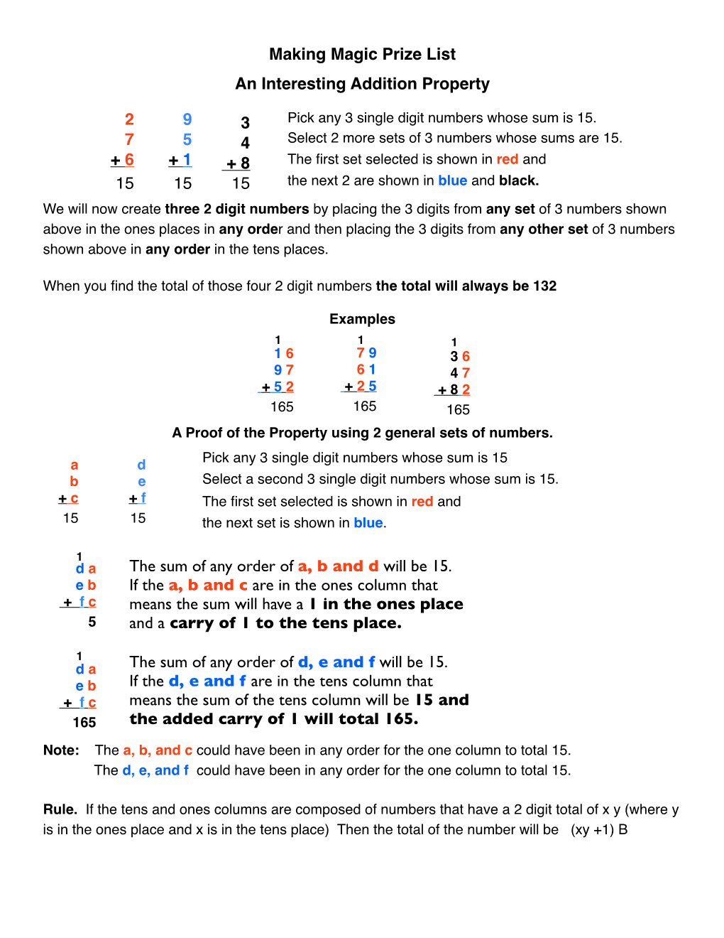 Making Magic Chinese Menu 15 and 19