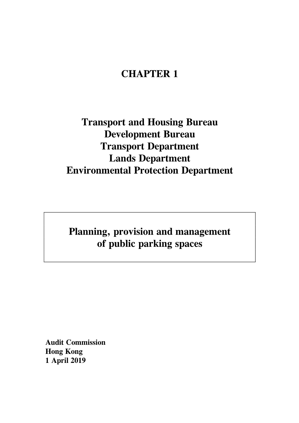 Management of On-Street Metered Parking Spaces 4.4 – 4.18