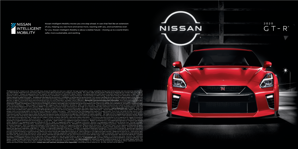 2020-Nissan-Gt-R-Brochure-En.Pdf