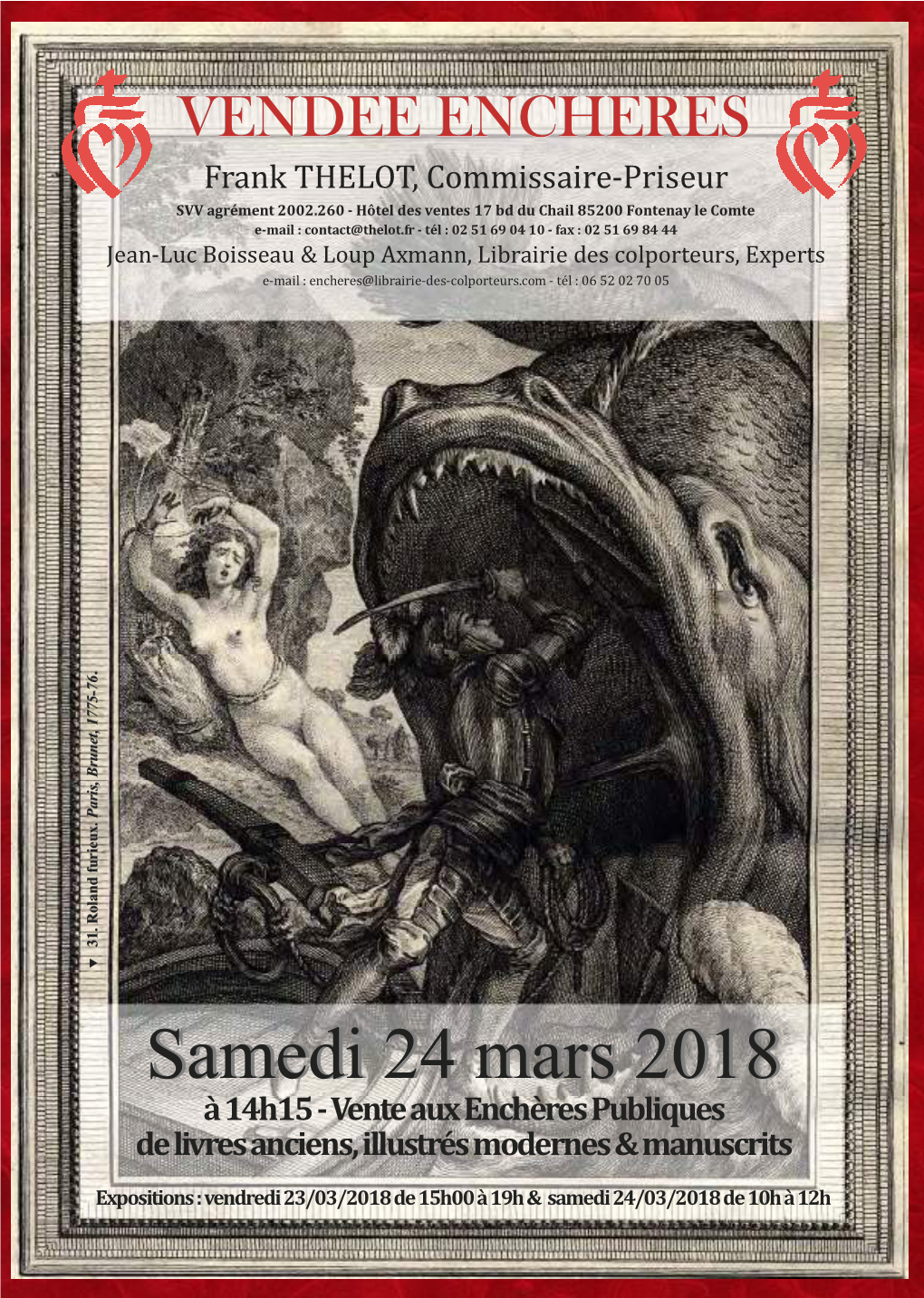 Samedi 24 Mars 2018