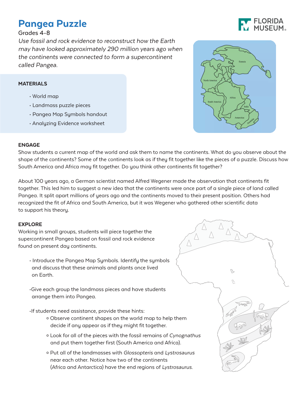 Pangea Puzzle