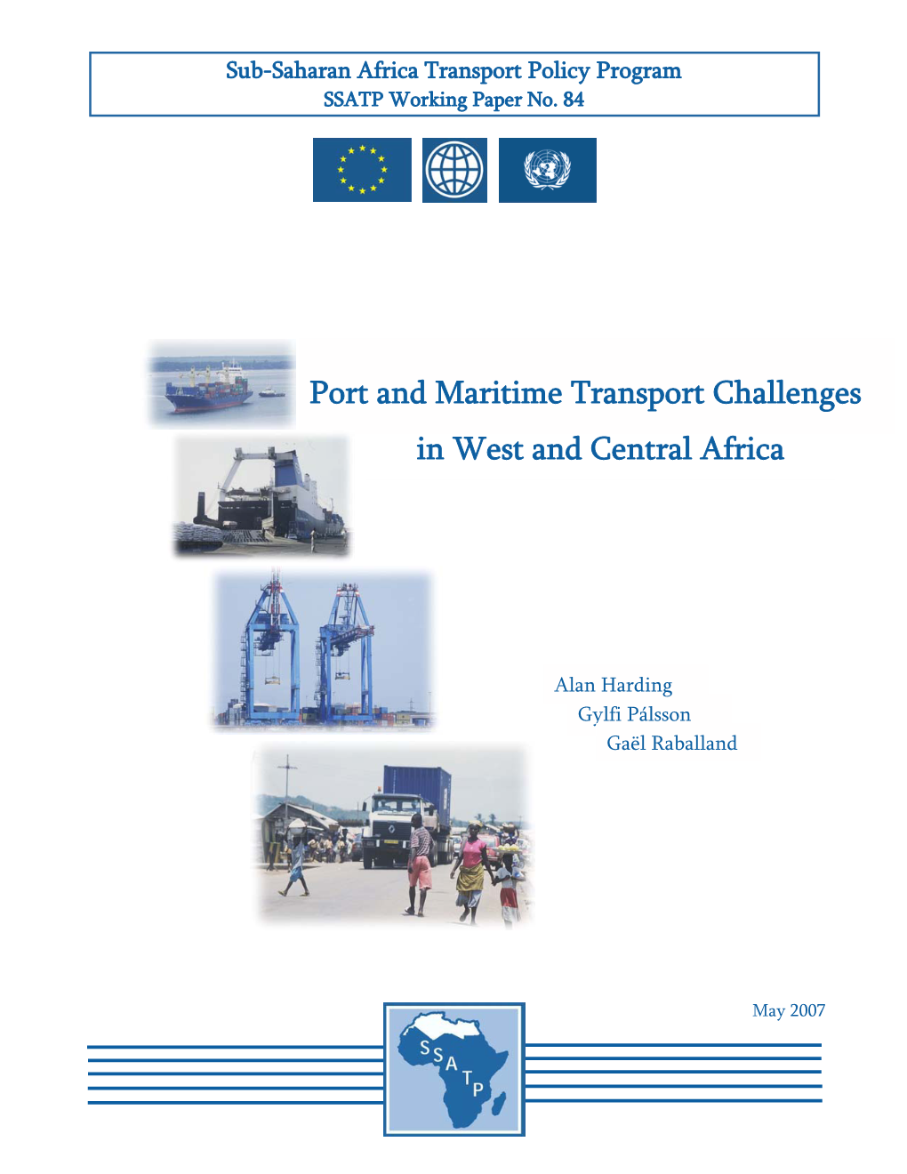 In West and Central Africa Port and Maritime Transport Challenges