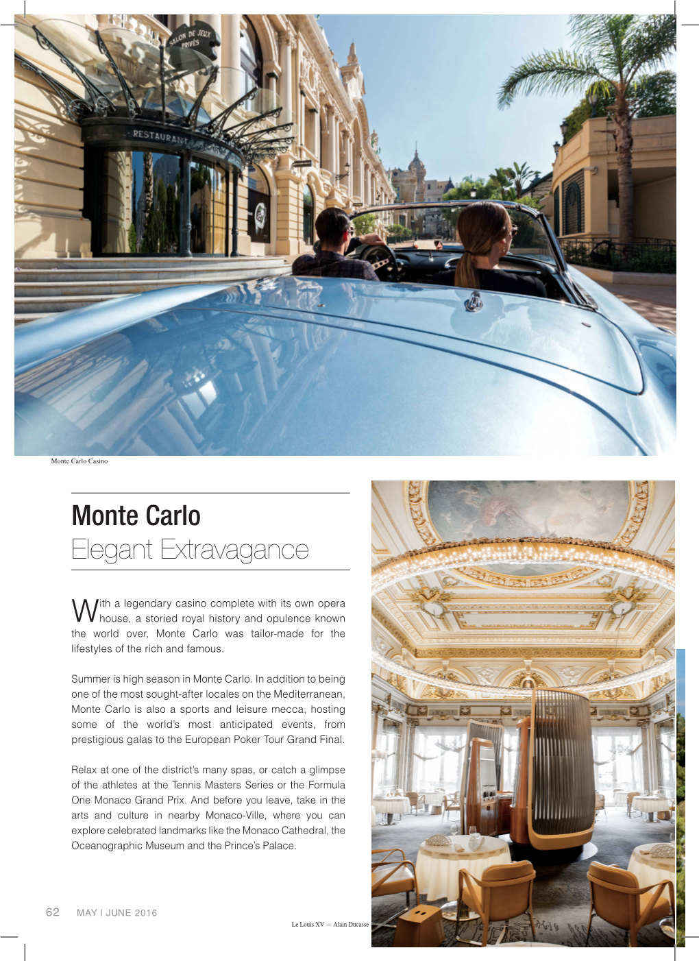 Monte Carlo Elegant Extravagance