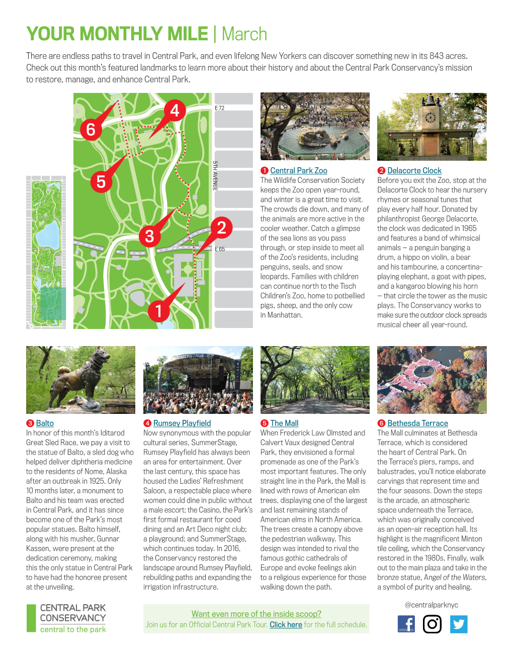 YOUR MONTHLY MILE | March There Are Endless Paths to Travel in Central Park, and Even Lifelong New Yorkers Can Discover Something New in Its 843 Acres