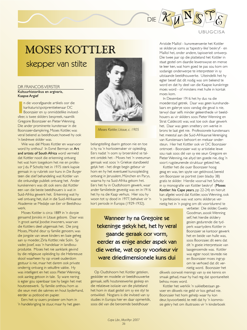 MOSES KOTTLER Maillol Het, Onder Andere, Tapisserieë Ontwerp