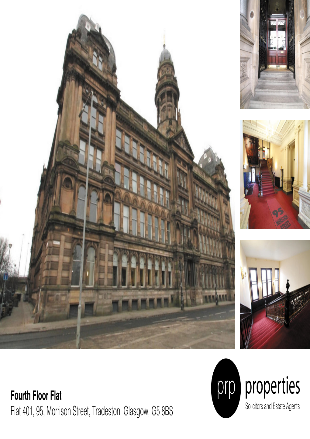 Fourth Floor Flat Flat 401, 95, Morrison Street, Tradeston, Glasgow, G5 8BS