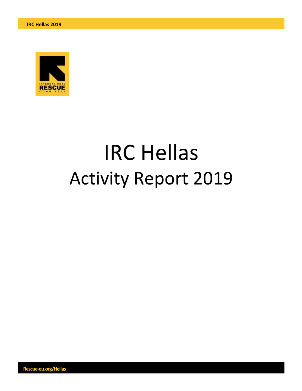 IRC Hellas Annual Report 2019