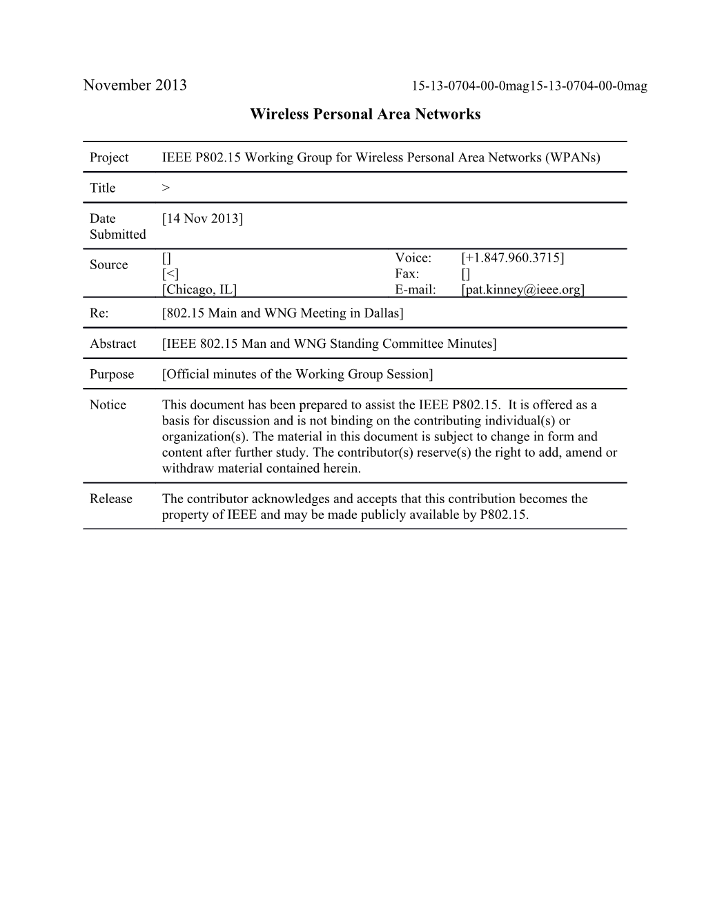 Wireless Personal Area Networks s54