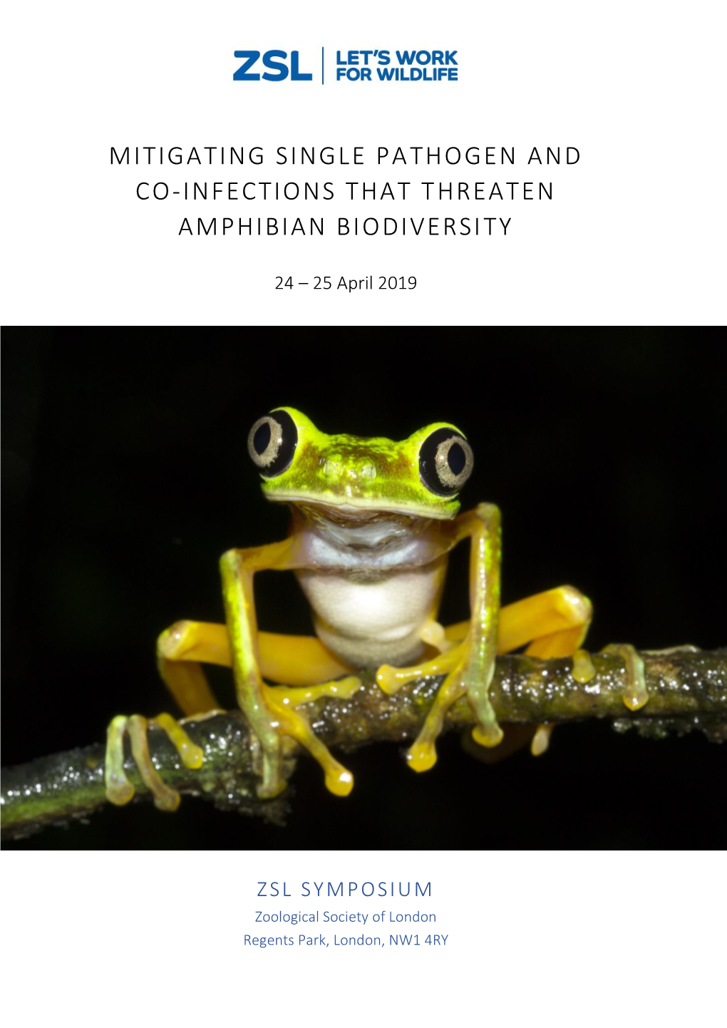 Mitigating Single Pathogen and Co-Infections That Threaten Amphibian Biodiversity