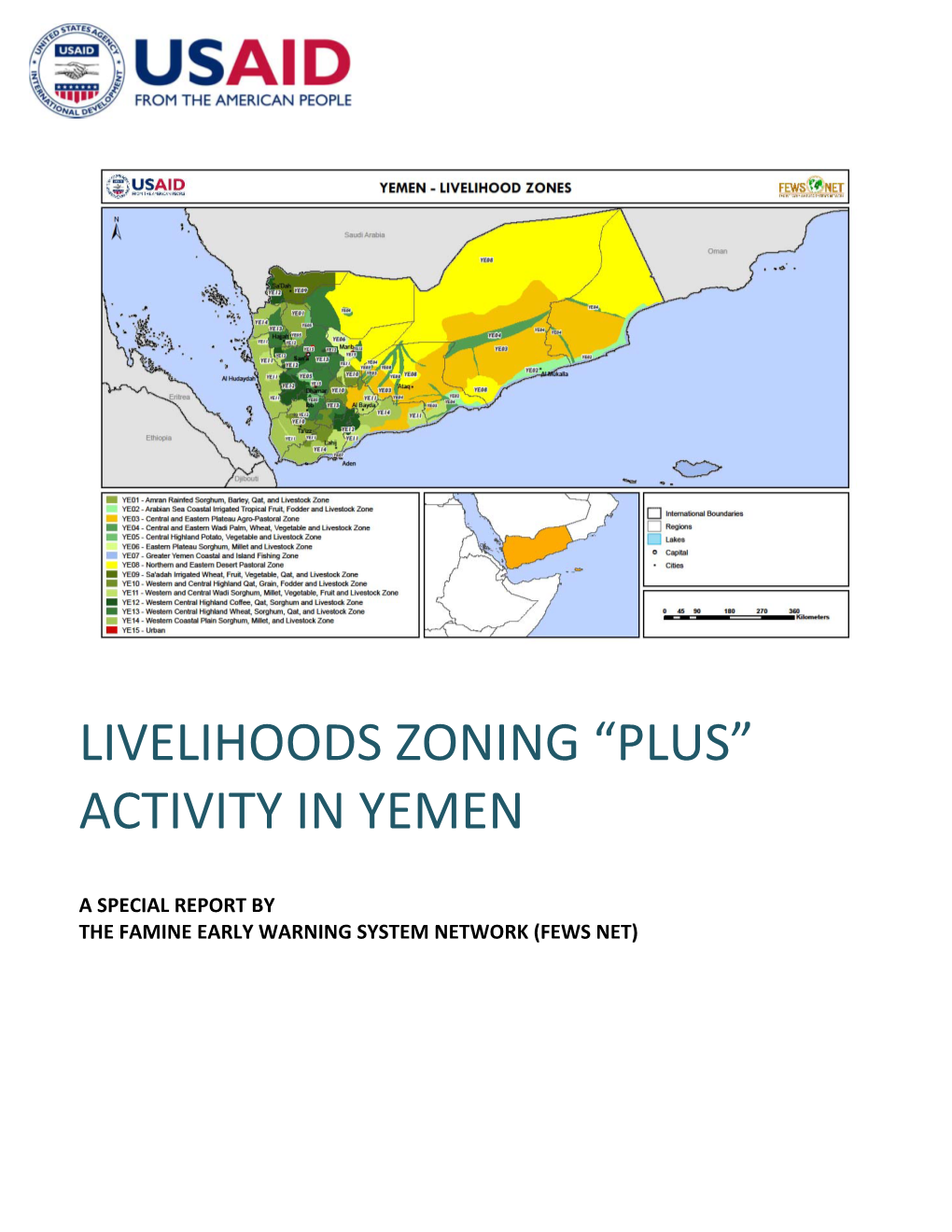 Livelihoods Zoning “Plus” Activity in Yemen