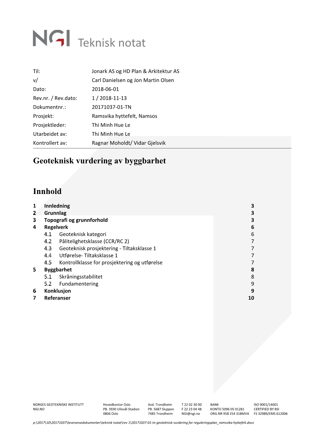 Geoteknisk Vurdering Datert 131118.PDF
