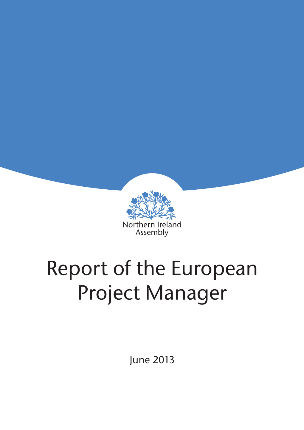 Report of the European Project Manager