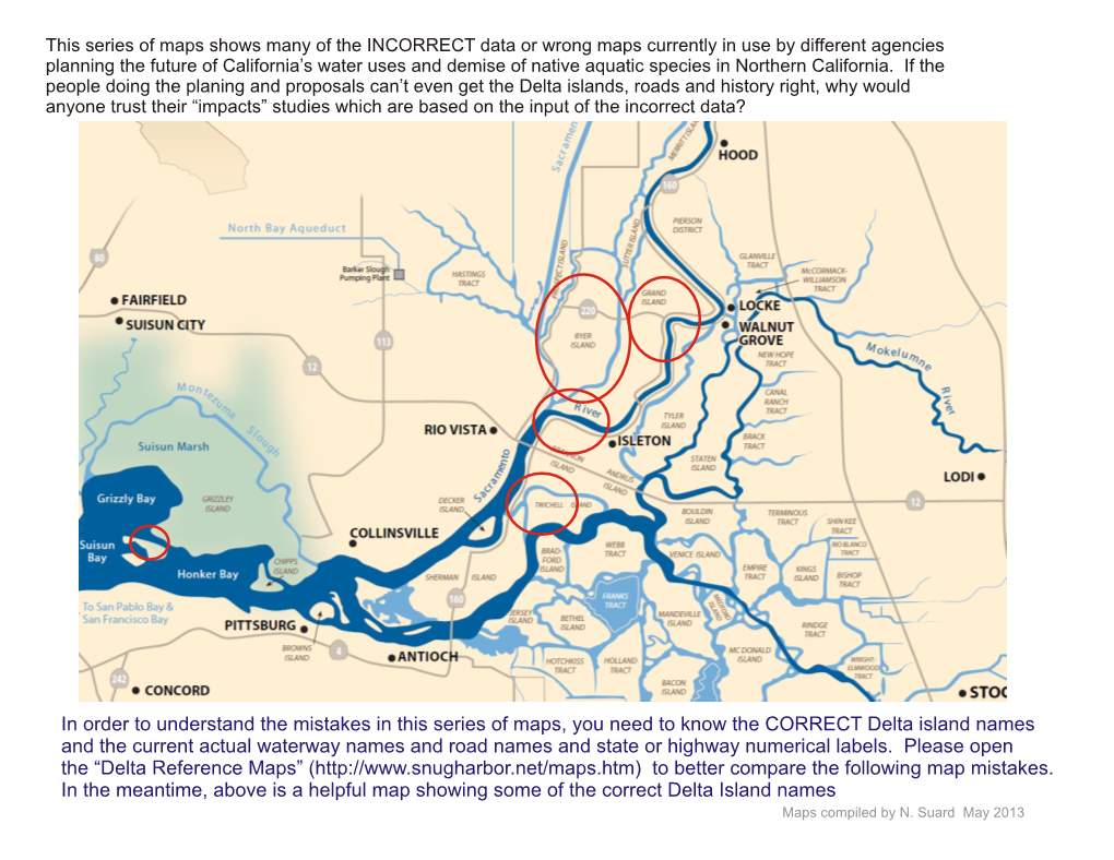 In Order to Understand the Mistakes in This Series of Maps, You Need To