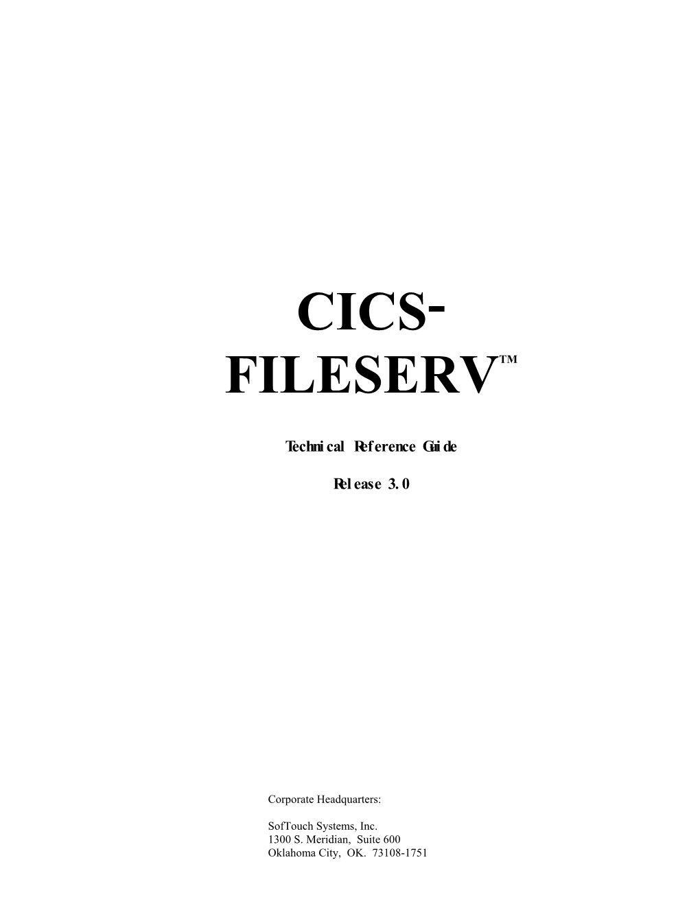 Cics- Fileservtm