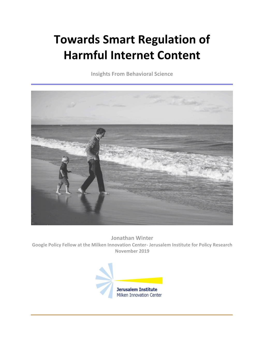 Towards Smart Regulation of Harmful Internet Content