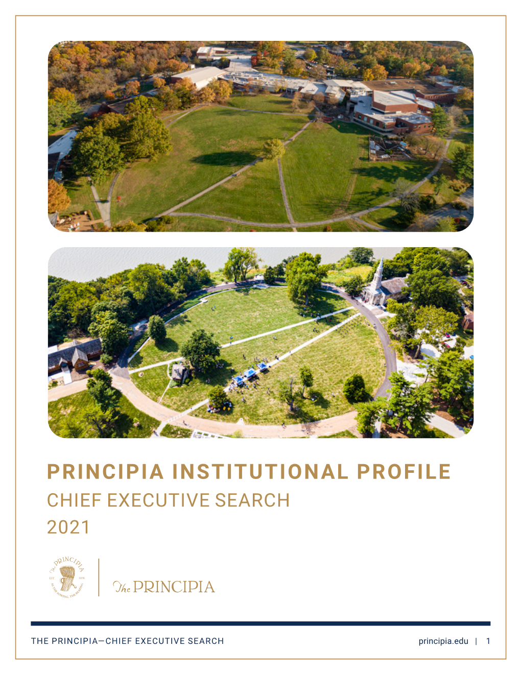Principia Institutional Profile Chief Executive Search 2021